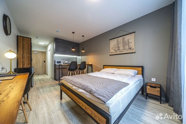 

Квартира-студия, 25 м², 1 кровать