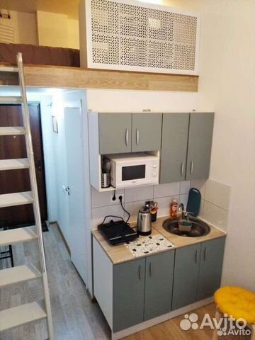 

Квартира-студия, 14 м², 2 кровати