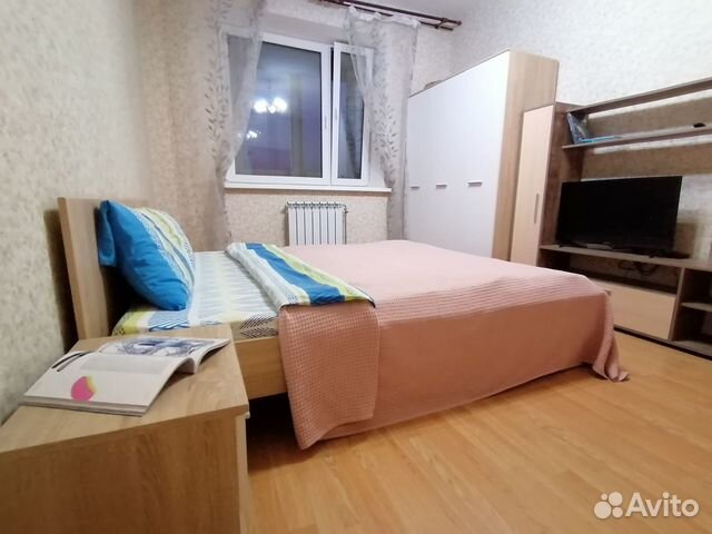 

1-к. квартира, 43,5 м², 2 кровати