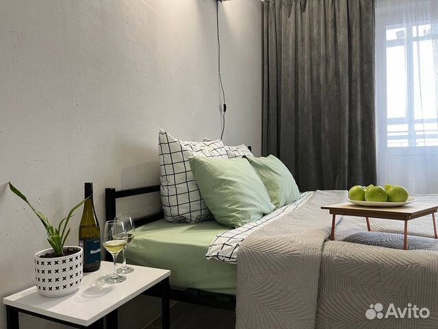 

Квартира-студия, 38 м², 1 кровать