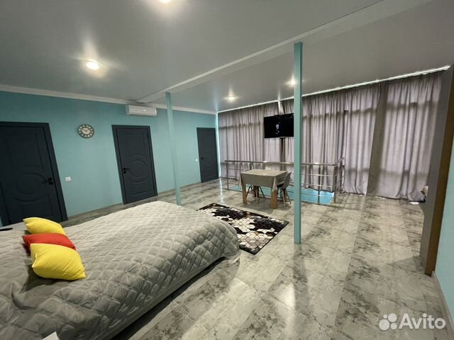 

1-к. квартира, 60 м², 2 кровати