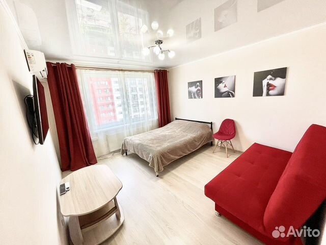 

1-к. квартира, 44 м², 3 кровати