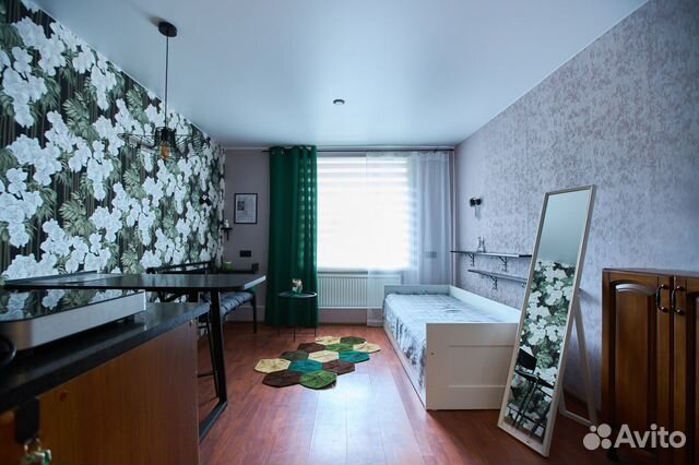

Квартира-студия, 17 м², 1 кровать