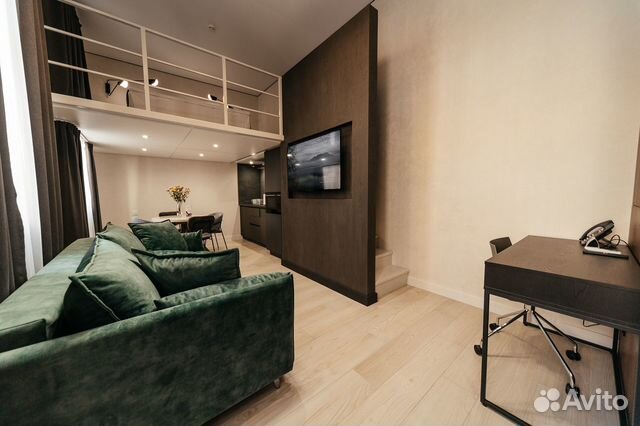 

Квартира-студия, 32 м², 2 кровати