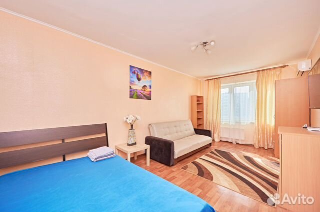 

1-к. квартира, 40 м², 2 кровати