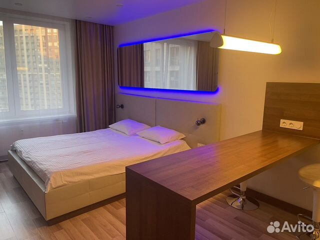 

Квартира-студия, 30 м², 1 кровать