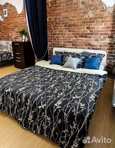 

1-к. квартира, 41 м², 2 кровати
