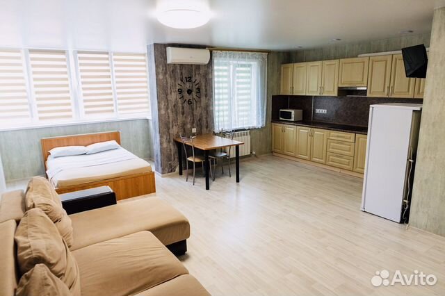 

1-к. квартира, 44 м², 2 кровати