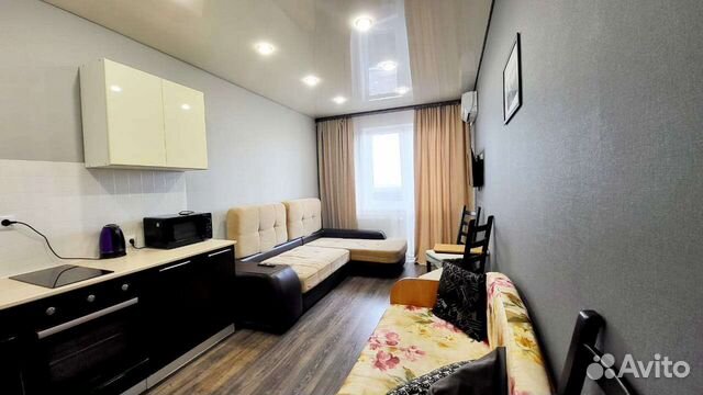 

Квартира-студия, 27 м², 2 кровати