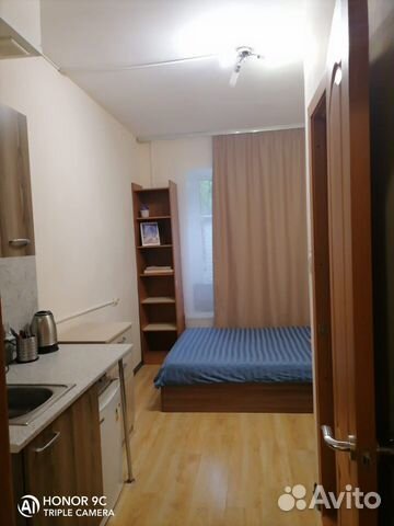 

Квартира-студия, 13,5 м², 1 кровать