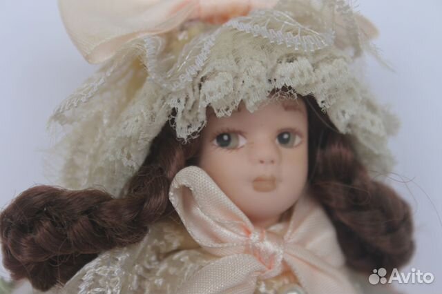 Кукла фарфоровая, 18 см., Италия, новая Кукла фарфоровая, 18 см., Италия, новая