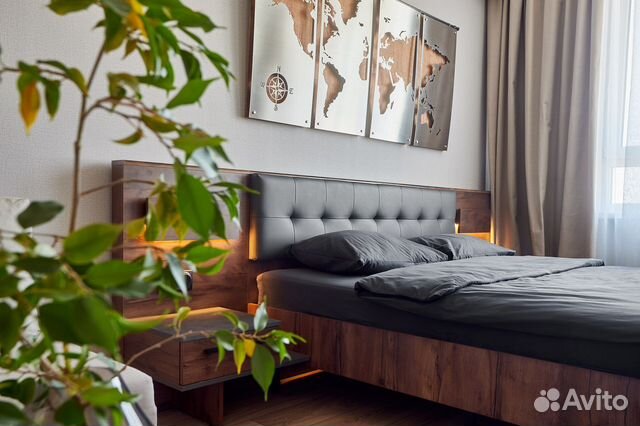 

1-к. квартира, 40 м², 2 кровати