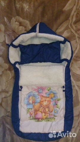 Зимний конверт, меховой мешок