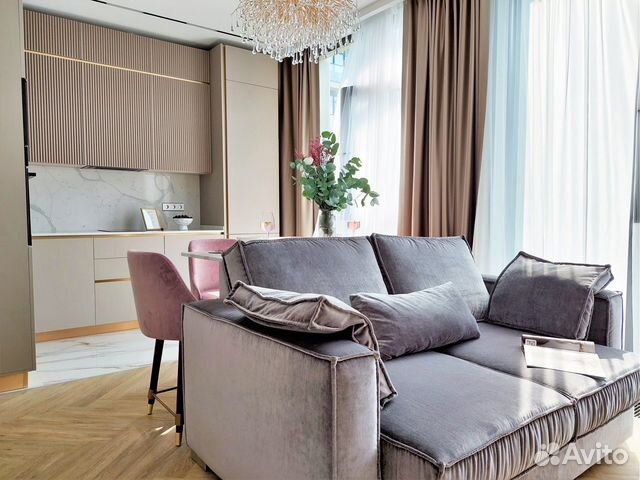 

Квартира-студия, 40 м², 2 кровати