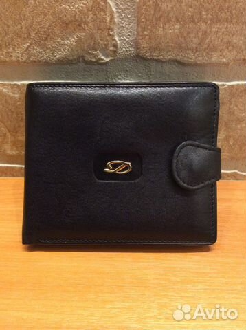 Кожаный кошелек портмоне S. T. Dupont Кожаный кошелек портмоне S. T. Dupont