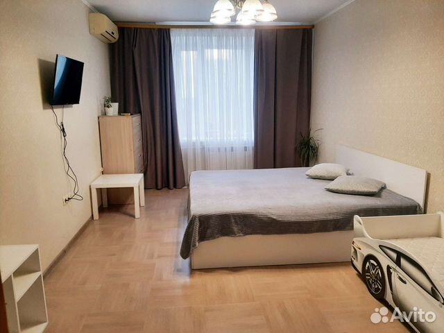 

1-к. квартира, 46 м², 2 кровати