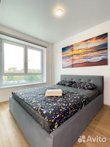 

1-к. квартира, 43 м², 2 кровати