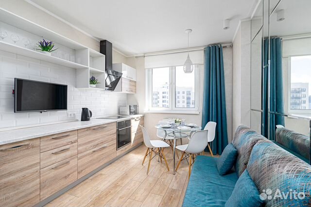 

1-к. квартира, 45 м², 2 кровати