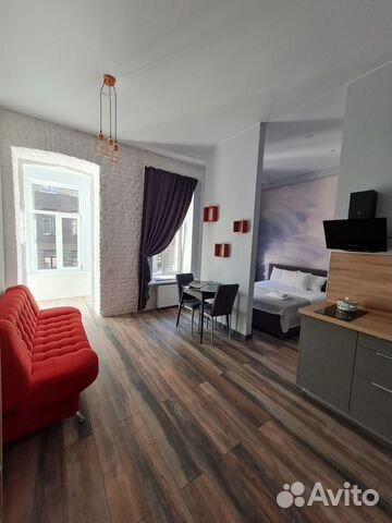 

Квартира-студия, 24 м², 2 кровати