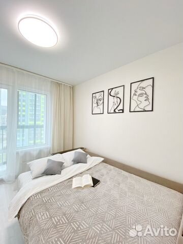 

1-к. квартира, 41 м², 2 кровати