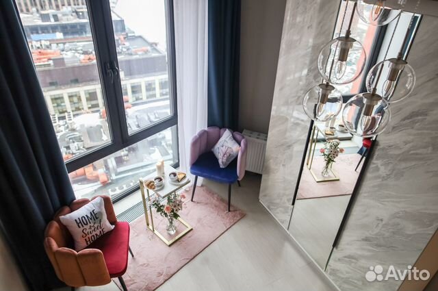 

2-к. квартира в апарт-отеле, 40 м², 2 кровати