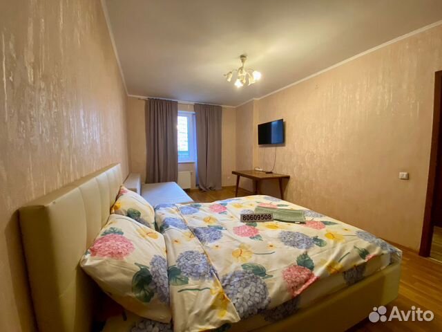 

1-к. квартира, 40 м², 2 кровати