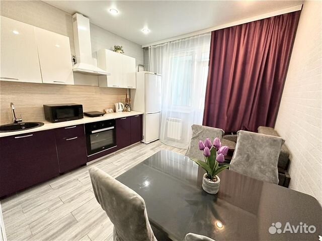 

1-к. квартира, 46 м², 2 кровати