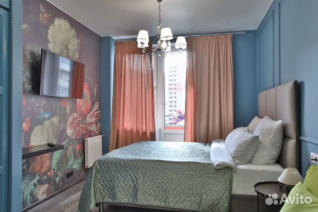

Квартира-студия, 30 м², 2 кровати