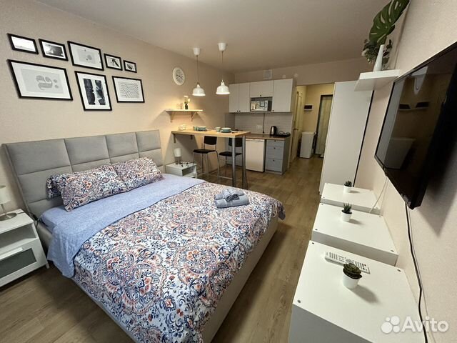 

Квартира-студия, 26 м², 1 кровать