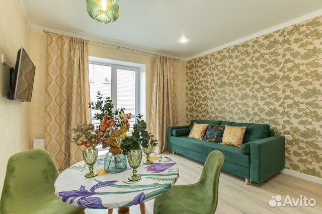 

2-к. квартира, 40 м², 2 кровати
