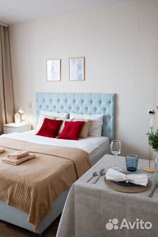 

Квартира-студия, 32 м², 2 кровати