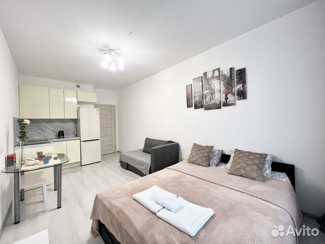 

Квартира-студия, 23,9 м², 2 кровати