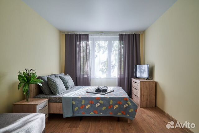 

1-к. квартира, 30 м², 2 кровати