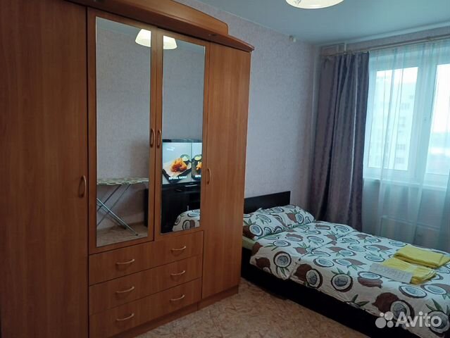 

1-к. квартира, 36 м², 2 кровати