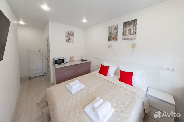 

Квартира-студия, 15,3 м², 3 кровати
