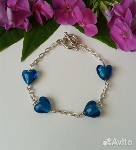 Серьги и браслет 