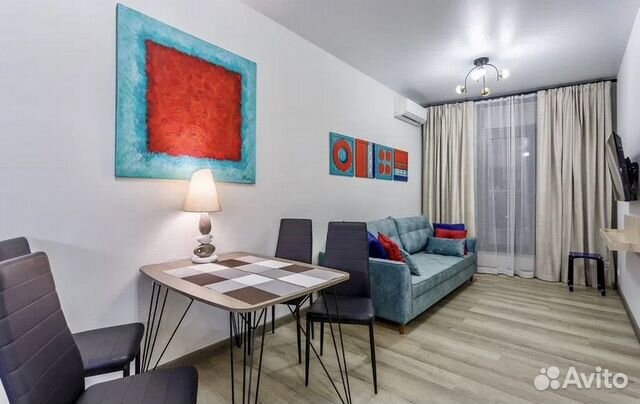 

2-к. квартира, 48 м², 2 кровати