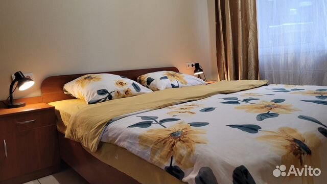 

1-к. квартира, 37 м², 2 кровати
