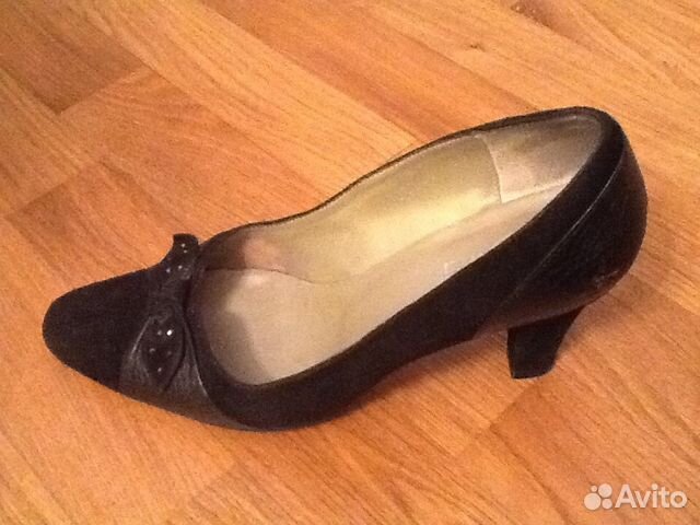 Туфли замшевые фирмы Паяна в отличном состоянии, 3
