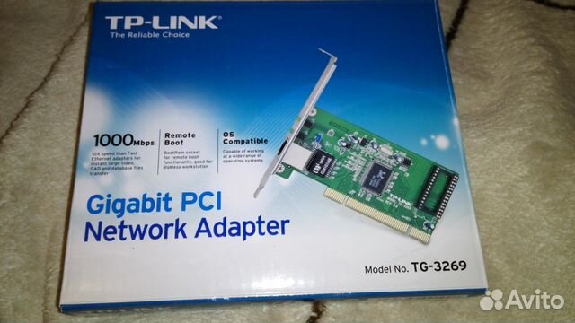 Новые. Сетевые карты tp-link pci-e и pci