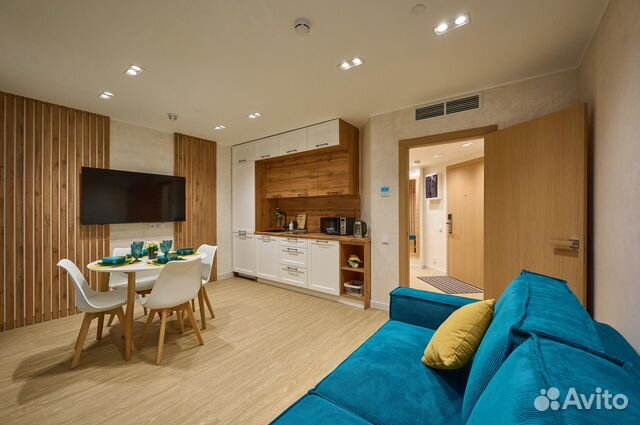 

1-к. квартира, 47 м², 2 кровати