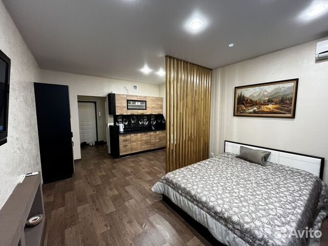 

Квартира-студия, 33 м², 1 кровать