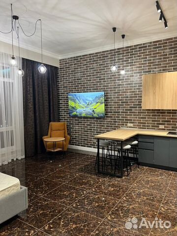 

Квартира-студия, 50 м², 2 кровати