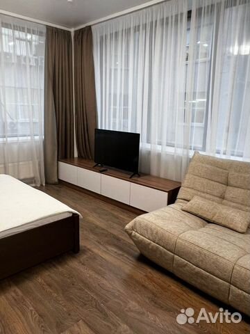 

Квартира-студия, 38 м², 2 кровати