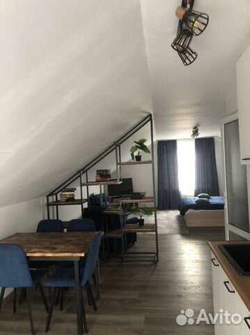 

Квартира-студия, 45 м², 1 кровать