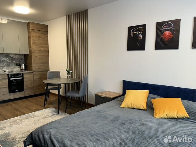 

Квартира-студия, 26,5 м², 2 кровати