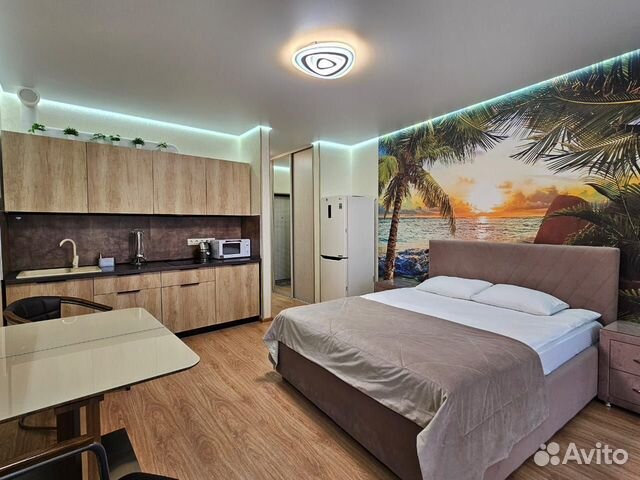

Квартира-студия, 32 м², 2 кровати