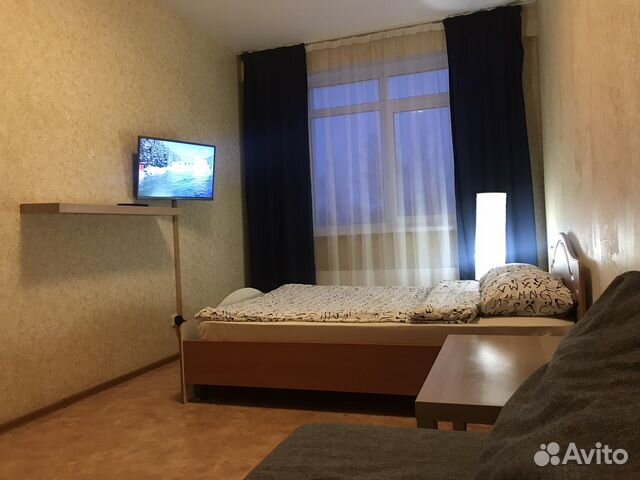 

1-к. квартира, 35 м², 2 кровати