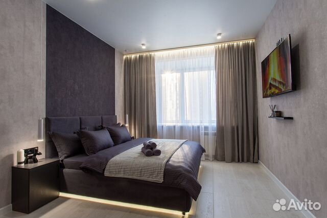 

1-к. квартира, 40 м², 2 кровати
