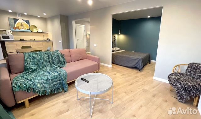 

Квартира-студия, 50 м², 2 кровати